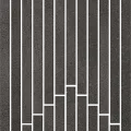 Мозаика Линате/ linate Браун  Стрип 17.7x53.3