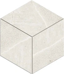 Estima Мозаика Estima MA00 Ametis Marmulla Cube Ivory белый непол. белый 