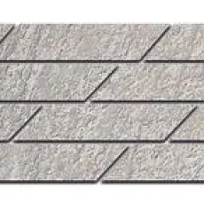 Керамогранит Бордюр Гренель серый мозаичный 9,8x46,5