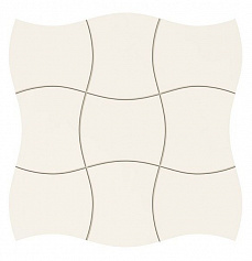 Tubadzin Royal Place white мозаика белый для ванной