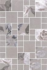 Керамическая плитка Декор Александрия серый мозаичный 180\8266 20x30