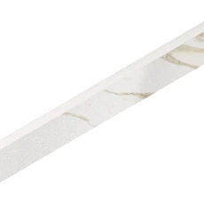 Плинтус Италон Стелларис/ stellaris Калакатта Голд Шлифованный 610130007457 Белый 7.2x60