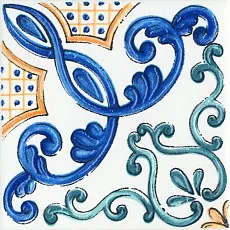 Керамическая плитка Декор Капри майолика stg\a454\5232 20x20