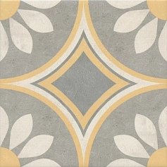 Керама Марацци Декор Kerama Marazzi VT\A463\5009 Эрмитаж 4 матовый жёлтый 