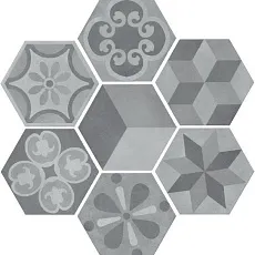 Керамогранит Пуату микс 20x23,1