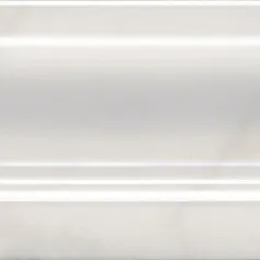 Керамогранит Плинтус Висконти белый 10x20