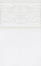 Керамическая плитка Декор Петергоф белый stg\a561\6304 25x40