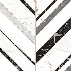 Керамическая плитка Плитка delacora Богема/ bohema wt15bhm55r Белый 24.6x74