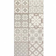 Tubadzin Duo szara/grey декор серый для ванной