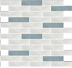 AltaCera Mosaic Rhombus Blue разноцветный 