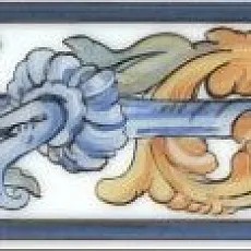 Керамическая плитка Бордюр Площадь Испании hgd\a349\15050t 7,2x40