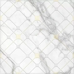 Керамическая плитка Вставка Аксима Сага d 20x20