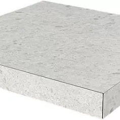 Ступени kerama marazzi sg632420r\gca угловая клееная Терраццо серый светлый 33x33
