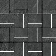 Керамогранит Декор Про Слейт антрацит мозаичный 30x30