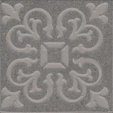 Керамогранит Вставка Про Матрикс серый темный 9,5x9,5