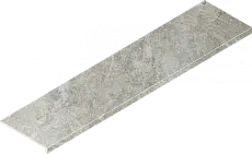 Ступени Италон Магма Сильвер фронтальная 620070002977 серый 33x120