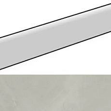 Керамогранит Континуум/ continuum Сильвер Плинтус 7.2x80