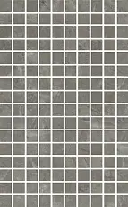 Керамическая плитка Декор kerama marazzi mm6434 Кантата мозаичный серый глянцевый 25x40