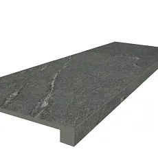Ступени Лугано/ lugano graphite scalino frontale 33x90