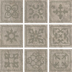 ColiseumGres Альпы Серый Вставка серый для гостиной для кухни для прихожей для ванной