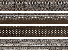 Керама Марацци Про Вуд коричневый декорированный обрезной DL550400R коричневый для офиса, для гостиной, для прихожей