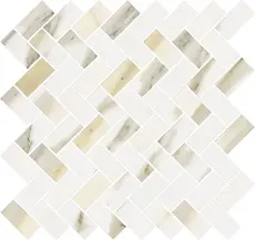 Мозаика Италон  Стелларис Калакатта Голд Кросс 29,7х31,5 30x30