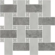 Керамическая плитка Декор kerama marazzi id162 Риальто 2 наборный матовый 43.5x43.5