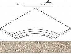 Керамогранит ДЕЗЕРТ БОРtИК 60x60 С ВЫЕМ.УГЛ.ЗАКР.30 60x60