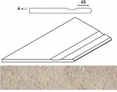 Керамогранит ДЕЗЕРТ БОРТИК 30x60 С ВЫЕМКОЙ ЗАКРУГ.ЛЕВ 30x60
