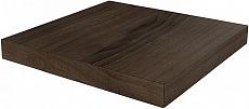 Ступени Ступень угловая клееная левая Про Вуд коричневый 33x33