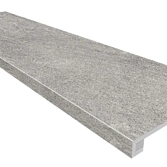 Ступени Комплект estima tn01 Трамонтана/ tramontana grey (Ступень 33x120 Непол. Прямоугол. Бортик Без Насечек + Подступенок 14,5x120) 33x120