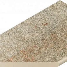 Керамогранит Бортик Нордика Роуп закругленный левый 620090001076 коричневый 30x60