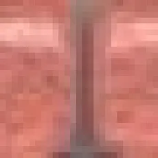 Керамическая плитка Карандаш Бисер коралловый 1,4x20