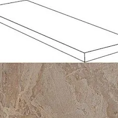 Ступени Привиледж/ privilege Гриджио Угловая Левая 33x120