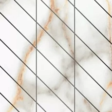 Мозаика Фальшмозаика estima sm03 Аметис Суприм ferrum corner left белый непол. 29.8x59.8