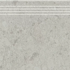 Ступени kerama marazzi dd605820r\gr Чеппо ди Гре серый светлый матовый обрезной 30x60