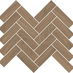 Керамическая плитка Декор kerama marazzi t042\sg5265 Монтиони мозаичный коричневый матовый 34x35.5