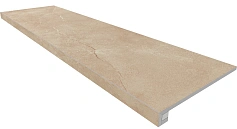 Estima Комплект Estima MM01 Ametis Magmas Beige (33x120 непол. прямоугол. бортик без насечек + Подступенок 14,5x120)  