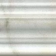 Керамическая плитка Бордюр kerama marazzi ble024 Багет Кантата белый глянцевый 5.5x25