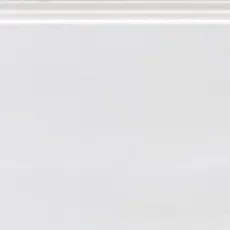 Керамическая плитка Плинтус Магнолия белый обрезной 12x30