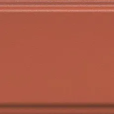 Керамическая плитка Бордюр Магнолия оранжевый обрезной 12x30