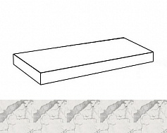 ColiseumGres Impero Marco Scalino Angolare Sx белый 