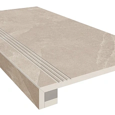 Ступени Комплект estima te01 Терра/ terra Беж (Ступень 33x120 Непол. Прямоугол. Бортик С Насечками + Подступенок 14,5x120) 33x120