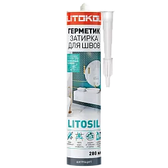 Силиконовый герметик-затирка Литокол Litosil (антрацит)