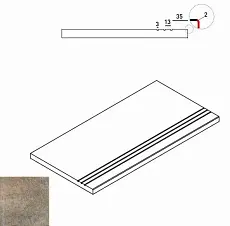 Керамогранит ЭМЕРАЛЬД БОРtИК 30x60 ГРИП 30x60