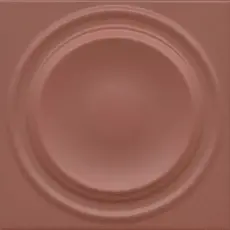 Керамическая плитка Декор kerama marazzi obe003 Аква Альта 2 красный матовый структура 20x20