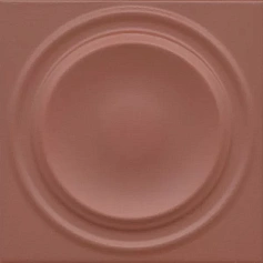 Керамическая плитка Декор kerama marazzi obe003 Аква Альта 2 красный матовый структура 20x20