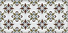 Керамическая плитка Декор Клемансо орнамент stg\b619\16000 7,4x15