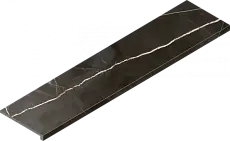 Ступени Италон Стелларис Абсолют Блэк угловая правая 620070002604 черный 33x120