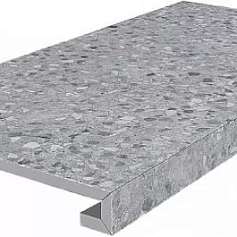 Ступени kerama marazzi sg632620r\gcf клееная Терраццо серый 33x60